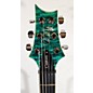 Used PRS Used PRS SE Custom 24 Special Edition Quilted Turquoise Solid Body Electric Guitar