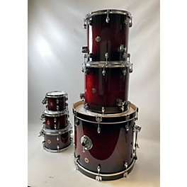 Used Gretsch Drums Used Gretsch Drums 6 piece Catalina Maple Dark Cherry Burst Drum Kit