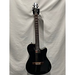 Used Godin Used Godin A6 Ultra Black Acoustic Electric Guitar