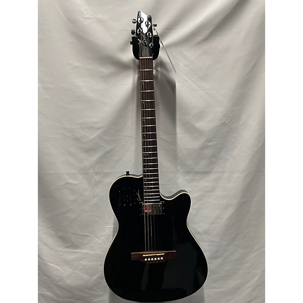 Used Godin Used Godin A6 Ultra Black Acoustic Electric Guitar