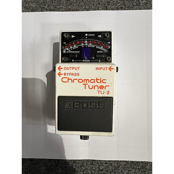 Used BOSS TU2 Chromatic Tuner Pedal