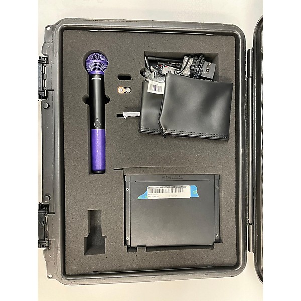 Used Shure Used Shure BLX14R With Sm58 Capsule Handheld Wireless System