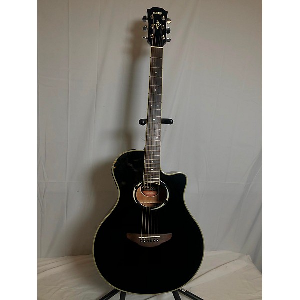 Used Used Yamaha APX500III Black Acoustic Electric Guitar