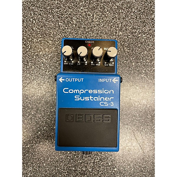 Used BOSS Used BOSS CS3 Compressor Sustainer Effect Pedal