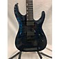 Used ESP LTD H1001FM Deluxe Solid Body Electric Guitar thumbnail