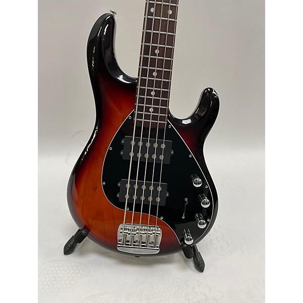 Used Ernie Ball Music Man Used Ernie Ball Music Man StingRay 5 Special HH BURNT AMBER Electric Bass Guitar