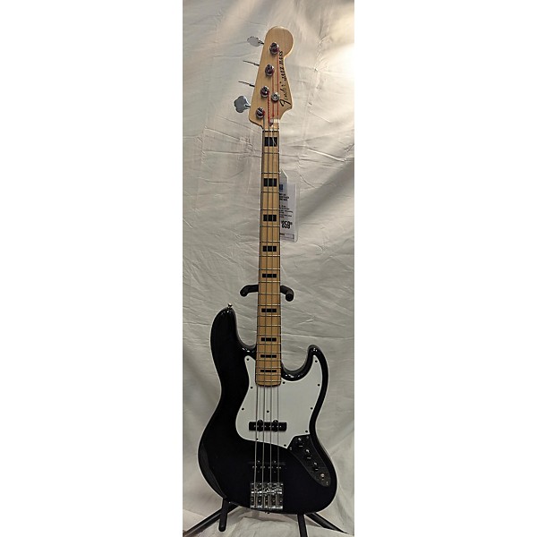 Used Used Fender Geddy Lee Signature Jazz Bass Black And White Electric Bass Guitar