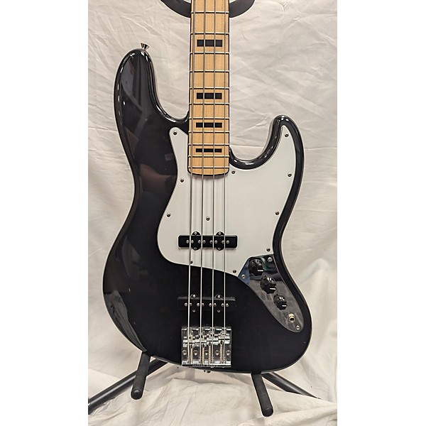 Used Used Fender Geddy Lee Signature Jazz Bass Black And White Electric Bass Guitar