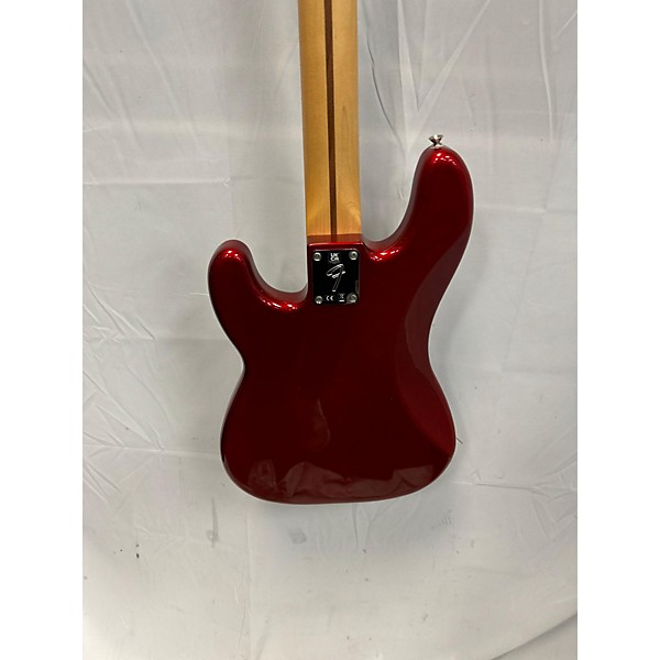 Used Fender Used Fender Standard Precision Bass Candy Apple Red Electric Bass Guitar