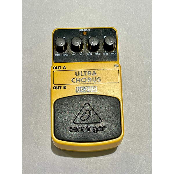 Used Behringer Used Behringer UC200 Stereo Chorus Effect Pedal