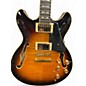 Used Ibanez Used Ibanez JSM10 Yellow Sunburst Hollow Body Electric Guitar