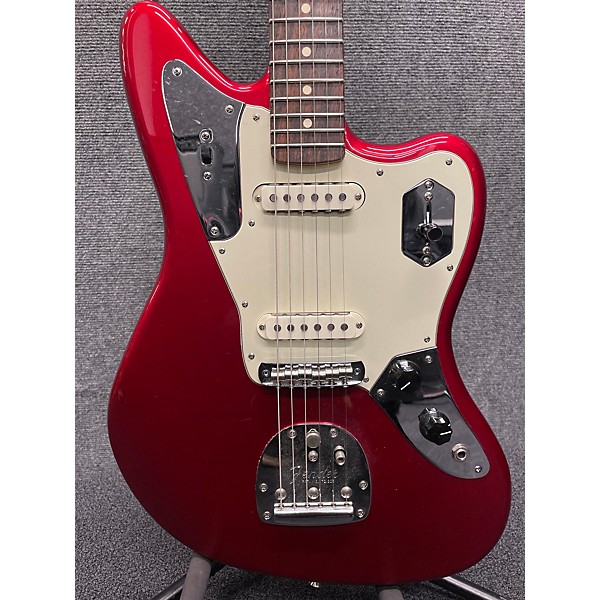 Used Used Fender American Professional Jaguar Candy Apple Red Solid Body Electric Guitar