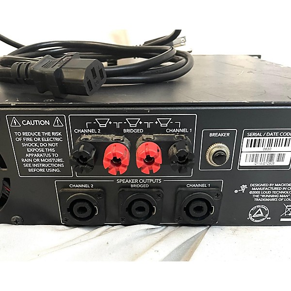 Used Mackie Used Mackie FR2500 Power Amp