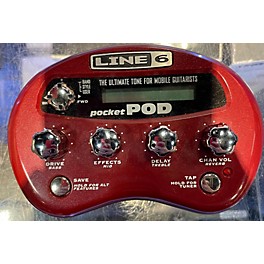 Used Line 6 Used Line 6 Pocket Pod Amp Modeler Effect Processor