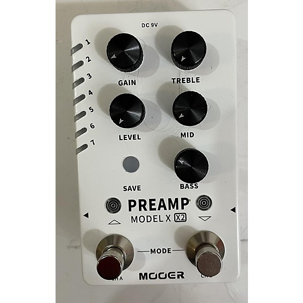 Used Mooer Used Mooer PreAmp Model X X2 Pedal