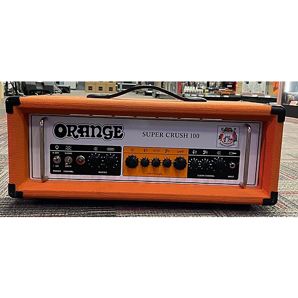 Used Orange Amplifiers Super Crush 100 Solid State Guitar Amp Head