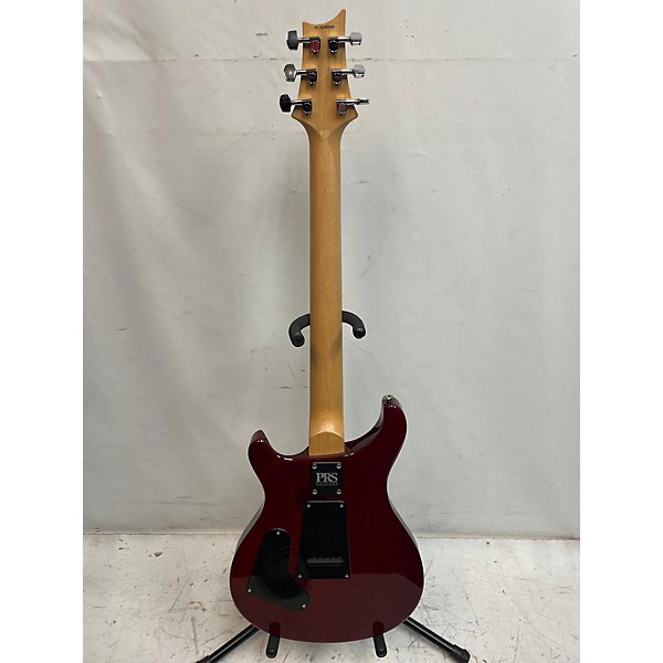 Used PRS Used PRS CE24 Semi-Hollow Trans Crimson Red Hollow Body Electric Guitar