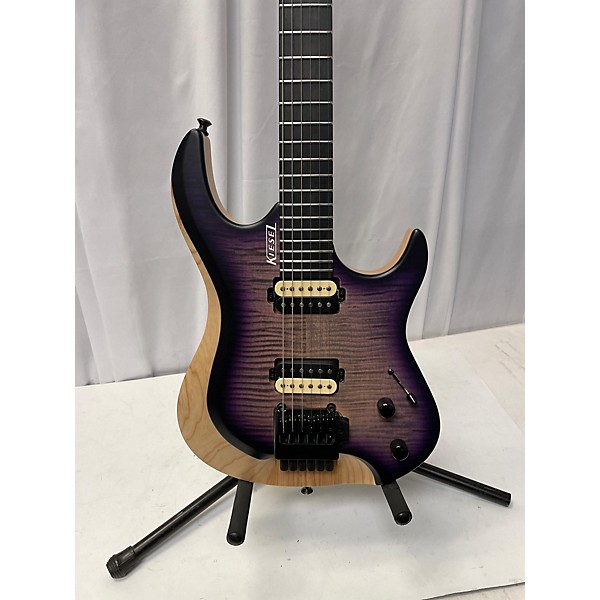 Used Kiesel Used Kiesel Osiris O6X Purple Cali Burst Solid Body Electric Guitar