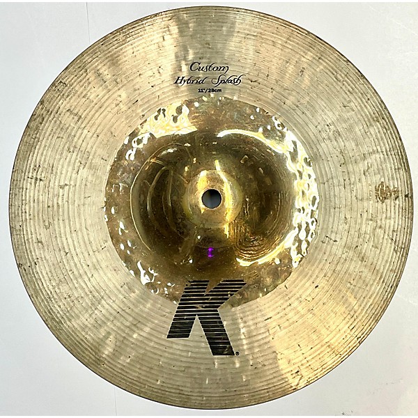 Used Zildjian Used Zildjian 11in K Custom Hybrid Splash Cymbal