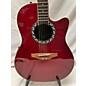 Used Ovation Used Ovation Applause Red Acoustic Electric Guitar thumbnail