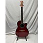 Used Ovation Used Ovation Applause Red Acoustic Electric Guitar