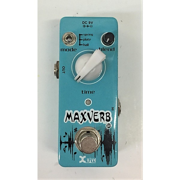 Used Xvive Maxverb Effect Pedal