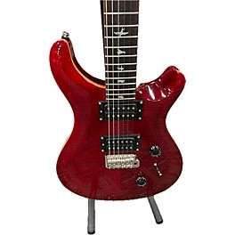 Used PRS Used PRS SE Custom 24 Red Solid Body Electric Guitar