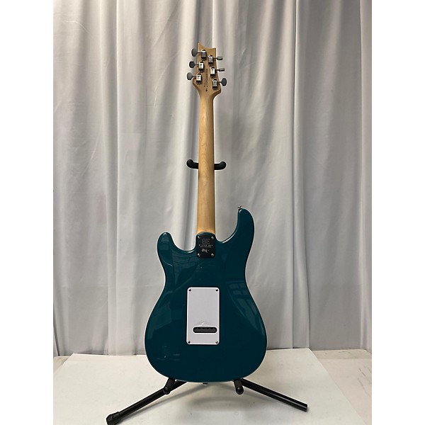 Used PRS Used PRS SE Silver Sky Blue Solid Body Electric Guitar