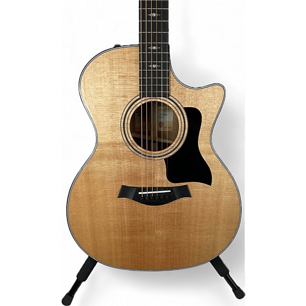 Used Taylor 314CE V-Class Natural Acoustic Electric Guitar