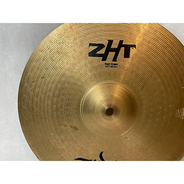 Used Zildjian Used Zildjian 14in ZHT Fast Crash Cymbal