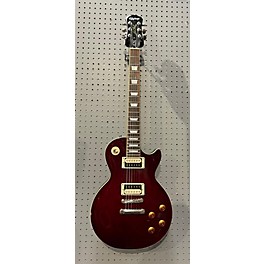 Used Epiphone Les Paul Traditional Pro Maroon Solid Body Electric Guitar