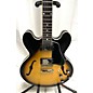 Used Gibson Used Gibson ES335 Satin Vintage Sunburst Hollow Body Electric Guitar