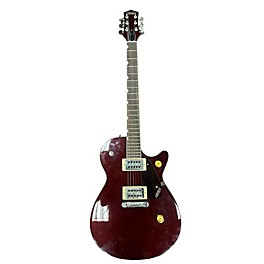 Used Gretsch Guitars Used Gretsch Guitars G2217 Burgundy Solid Body Electric Guitar