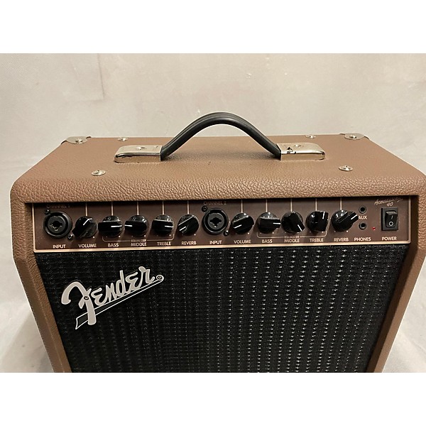 Used Fender Used Fender Acoustasonic Jr 40W Acoustic Guitar Combo Amp