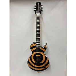 Used Wylde Audio Used Wylde Audio Wylde Odin Grail Black And Yellow Solid Body Electric Guitar