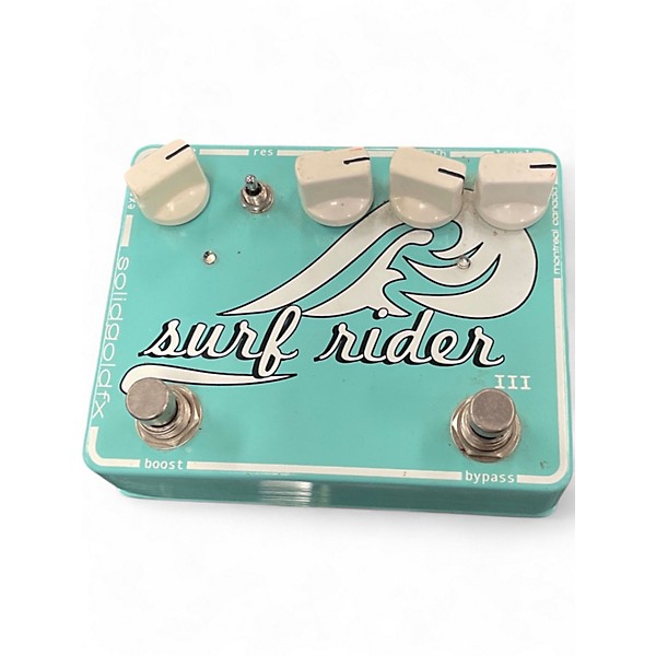 Used SolidGoldFX Used SolidGoldFX surf rider iii Effect Pedal