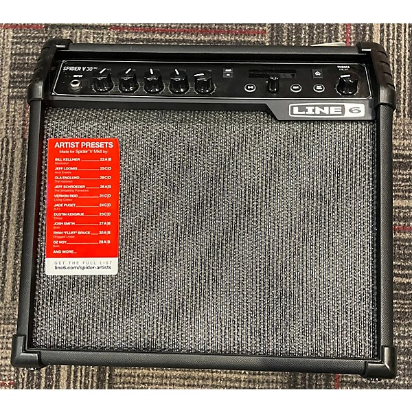 Used Line 6 Used Line 6 Spider II 30W 1x12 Guitar Combo Amp