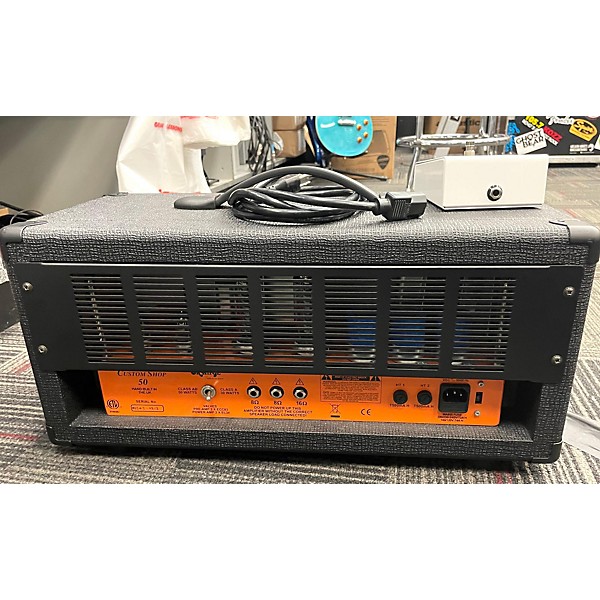 Used Orange Amplifiers Used Orange Amplifiers CS50 Custom Shop 50W Tube Guitar Amp Head