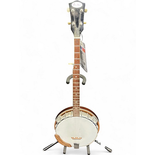 Used Tele-star Used 1960s Tele-Star Banjo With Resonator Natural Banjo