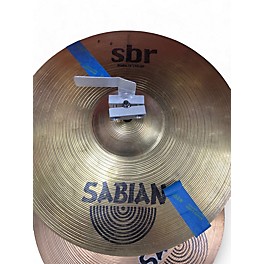 Used SABIAN Used SABIAN 13in SBR Hi Hat Pair Cymbal