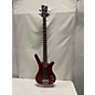 Used Warwick Used Warwick Corvette Double Buck 4 String Wine Red Electric Bass Guitar thumbnail