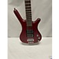 Used Warwick Used Warwick Corvette Double Buck 4 String Wine Red Electric Bass Guitar