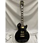 Used Epiphone Used Epiphone Les Paul Custom Pro Black And Gold Solid Body Electric Guitar thumbnail