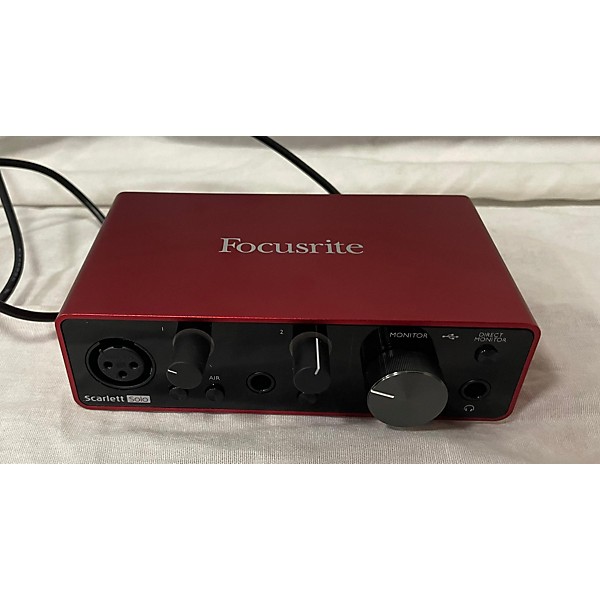 Used Focusrite Used Focusrite Scarlett Solo Gen 3 Audio Interface