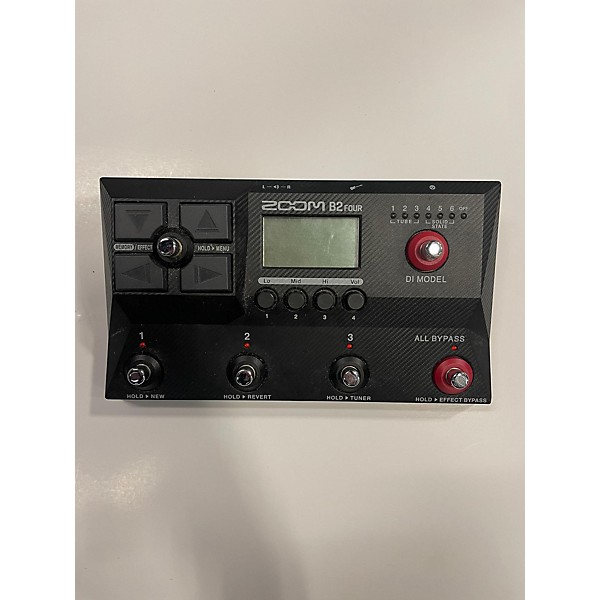 Used Zoom B2 FOUR Multi Effects Processor