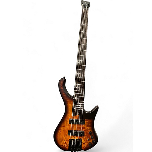 Used Ibanez EHB1505 DEVILS BURL Electric Bass Guitar
