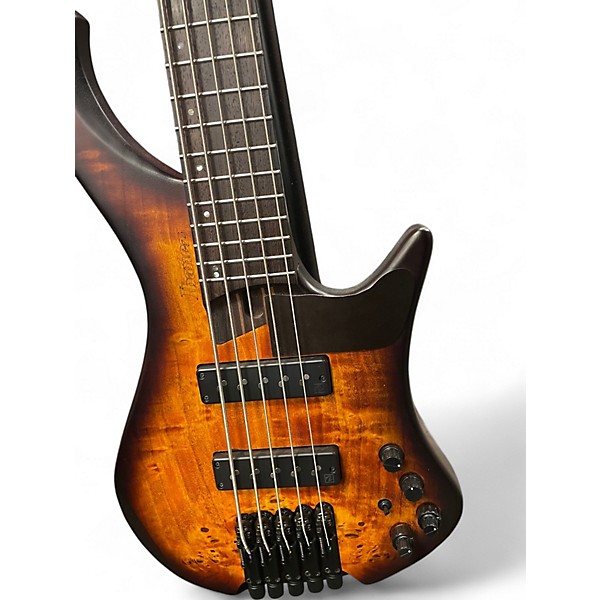 Used Ibanez EHB1505 DEVILS BURL Electric Bass Guitar