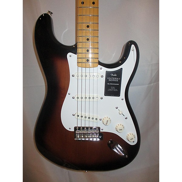 Used Fender Used Fender Vintera II 50s Stratocaster 2 Tone Sunburst Solid Body Electric Guitar