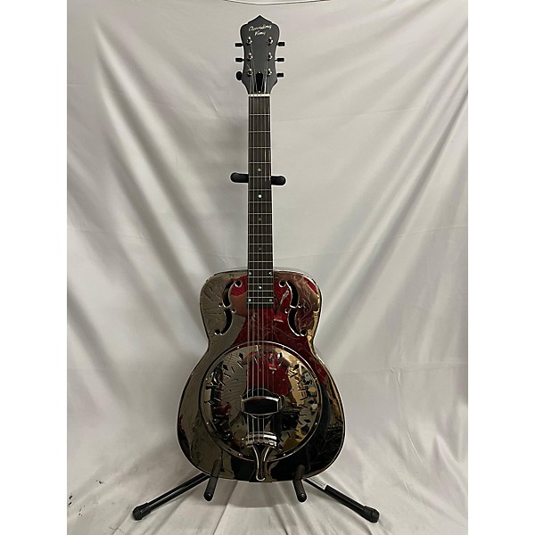 Used Recording King Used Recording King SO-998-EF Chrome Resonator Guitar