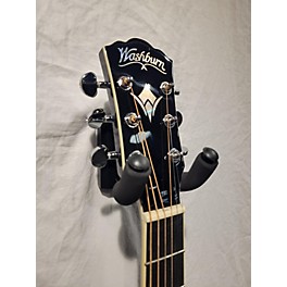 Used Washburn Used Washburn EA12B Black Acoustic Electric Guitar